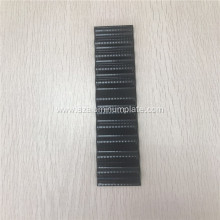 Black serpentine tube for cylindrical battery cells